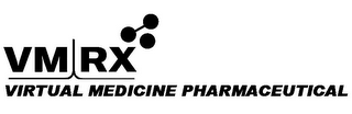 VM RX VIRTUAL MEDICINE PHARMACEUTICAL logo