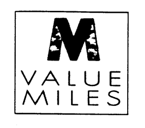 VM VALUE MILES logo