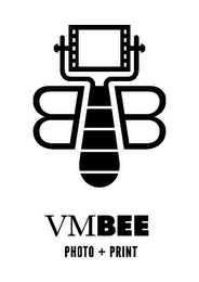 VMBEE PHOTO + PRINT B B logo