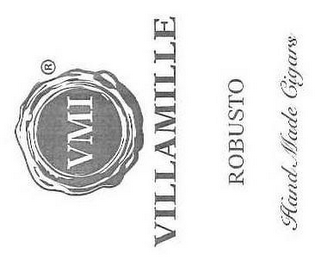 VMI VILLEMILLE ROBUSTO HAND MADE CIGARS logo