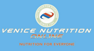 VN VENICE NUTRITION ONLINE NUTRITION FOR EVERYONE NUTRITION FOR EVERYONE SINCE 1993 logo