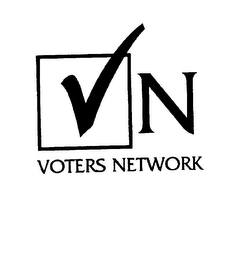 VN VOTERS NETWORK logo