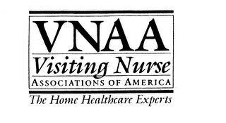 VNAA VISITING NURSE ASSOCIATIONS OF AMERICA THE HOME HEALTHCARE EXPERTS logo