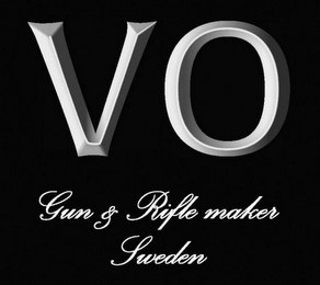 VO GUN & RIFLE MAKER SWEDEN logo
