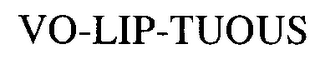 VO-LIP-TUOUS logo
