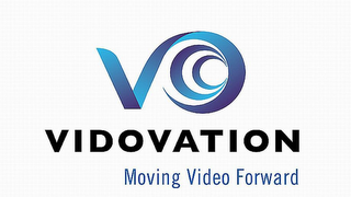 VO VIDOVATION MOVING VIDEO FORWARD logo