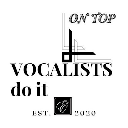 VOCALISTS DO IT ON TOP EST. E 2020 logo