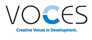 VOCES CREATIVE VOICES IN DEVELOPMENT. logo
