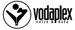 VODAPLEX VOICE AND DATA logo