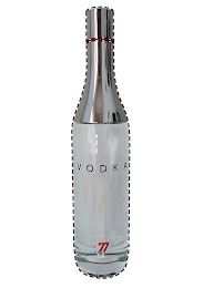 VODKA DISTILLED 77 FILTERED logo