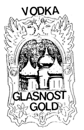 VODKA GLASNOST GOLD logo