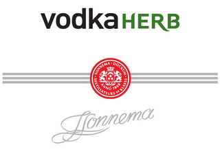 VODKA HERB SONNEMA SONNEMA · DOCKUM · DISTILLATEURS 1E KLASSE ANNO 1860 logo