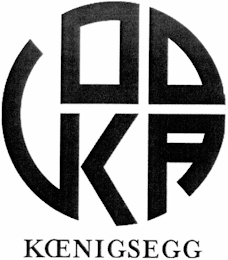 VODKA KOENIGSEGG logo
