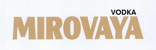 VODKA MIROVAYA logo