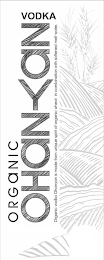 VODKA ORGANIC OHANYAN ORGANIC VODKA OHANYAN IS MADE FROM UNIQUE SPIRIT OF ORGANIC WHEAT IN COMBINATION WITH SOFTENED MELT WATER. logo