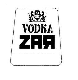 VODKA ZAR logo