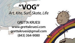 "VOG" ART, KITE, SURF, SKATE, LIFE GRETTA KRUESI WWW.GRETTAKRUESI.COM GRETTAKRUESI@GMAIL.COM logo