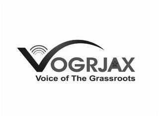 VOGRJAX VOICE OF THE GRASSROOTS logo