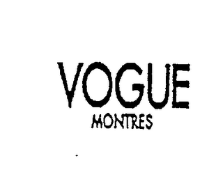 VOGUE MONTRES logo