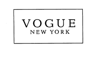 VOGUE NEW YORK logo