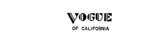 VOGUE OF CALIFORNIA logo