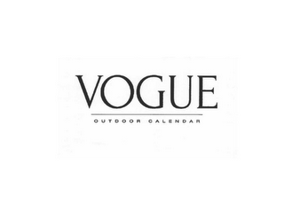 VOGUE OUTDOOR CALENDAR logo