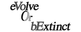 VOHBE EVOLVE OR BEXTINCT logo