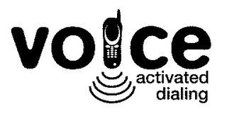 VOICE ACTIVATED DIALING logo