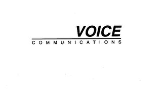 VOICE COMMUNICATIONS logo