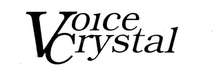 VOICE CRYSTAL logo