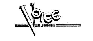 VOICE INCORPORATED logo