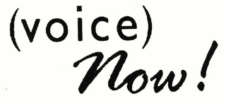 (VOICE) NOW! logo
