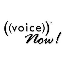 (VOICE) NOW! logo