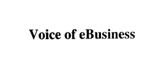 VOICE OF E BUSINESS logo