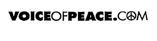 VOICE OF PEACE.COM logo