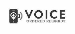 VOICE ORDERED REWARDS logo