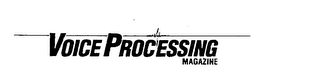 VOICE PROCESSING MAGAZINE logo