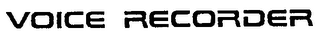 VOICE RECORDER logo