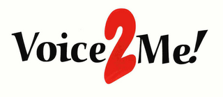 VOICE2ME! logo