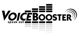 VOICEBOOSTER SPEAK OUT logo