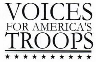 VOICES FOR AMERICA'S TROOPS logo