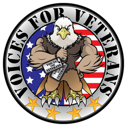 VOICES FOR VETERANS logo