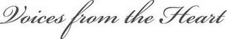 VOICES FROM THE HEART logo