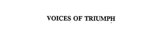 VOICES OF TRIUMPH logo