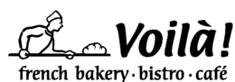 VOILÀ! FRENCH BAKERY · BISTRO · CAFÉ logo