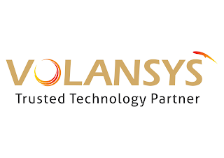 VOLANSYS  TRUSTED TECHNOLOGY PARTNER logo
