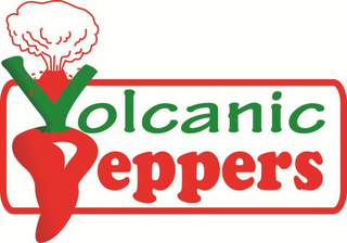 VOLCANIC PEPPERS logo