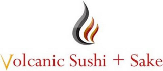 VOLCANIC SUSHI + SAKE logo