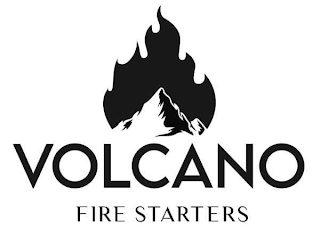 VOLCANO FIRE STARTERS logo