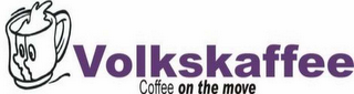 VOLKSKAFFEE COFFEE ON THE MOVE logo